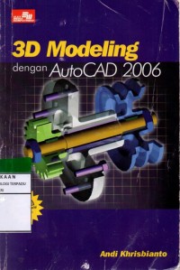 3d modeling dengan autocad 2006