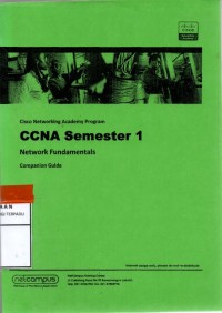 Cisco Networking Program CCNA Semester 1 : Routing Protocols and Concepts