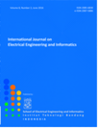 International Journal on Electrical Engineering and Informatics (Jurnal vol. 10, no. 3, tahun 2018)