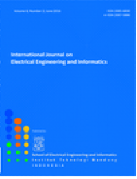 International Journal on Electrical Engineering and Informatics (Jurnal vol. 10, no. 2, tahun 2018)