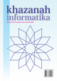 Khazanah informatika : jurnal ilmiah ilmu komputer dan informatika (Jurnal vol. 6, no. 2, tahun 2020)