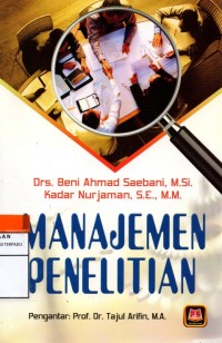 Manajemen penelitian