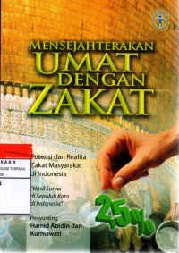 Mensejahterakan umat dengan zakat