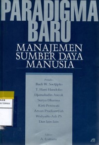 Paradigma baru : manajemen sumber daya manusia