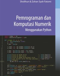 Pemrograman dan komputasi numerik menggunakan python