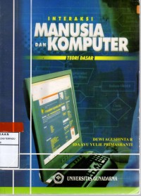 Interaksi manusia dan komputer teori dasar