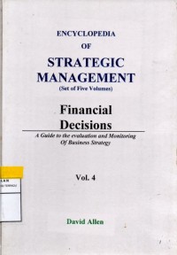 Encyclopedia of Strategic Management : Financial Decisions