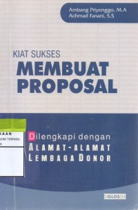 Kiat sukses membuat proposal