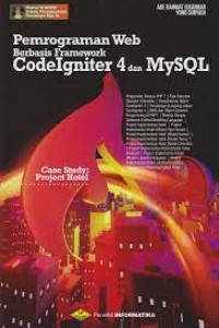 Pemograman Web Berbasis Framewoek Codeigniter 4 dan MySQL
