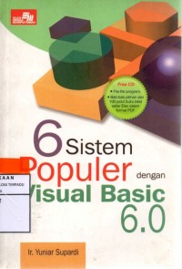 6 sistem populer dengan visual basic 6.0