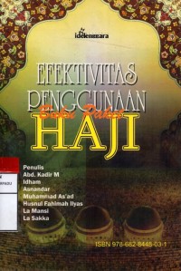 Efektivitas penggunaan buku paket haji
