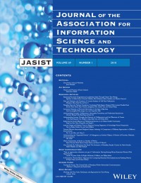 Journal of the Association for Information Science and Technology (Journal Vol.69, no. 1, tahun 2018)