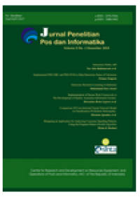 Image of Jurnal penelitian pos dan informatika (Jurnal vol. 7, no. 1, tahun 2017)