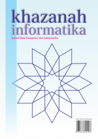 Image of Khazanah informatika : jurnal ilmiah ilmu komputer dan informatika (Jurnal vol. 6, no. 2, tahun 2020)