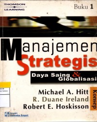 Image of Manajemen strategis : daya saing dan globalisasi (buku 1)
