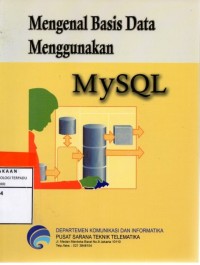 Image of Mengenal basis data menggunakan mysql