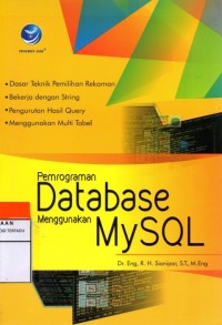 Pemrograman database menggunakan mysql