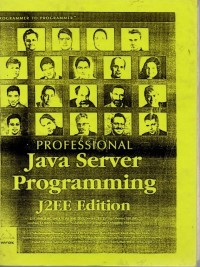 Professional java server programming J2EE Edition