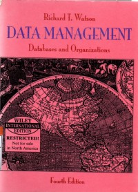 Data management : database and organizations
