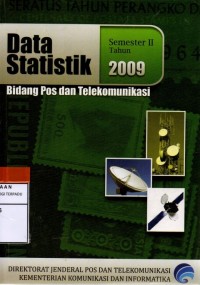 Data statistik : bidang pos dan telekomunikasi