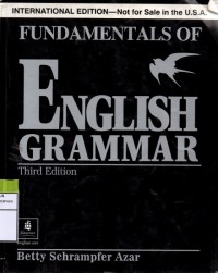 Image of Fundamentals of English Grammar