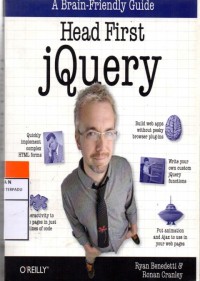 Image of Head first jquery
