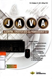 Image of Java algoritma, struktur data dan pemrogaman GUI