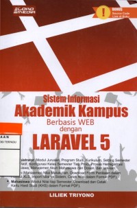 Sistem Informasi akademik kampus berbasis WEB dengan Laravel 5