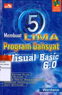Image of Membuat lima program dahsyat di visual basic 6.0