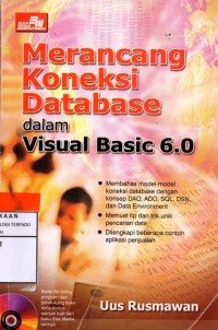 Image of Merancang koneksi database dalam visual basic 6.0