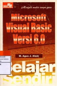 Image of Microsoft visual basic versi 6.0