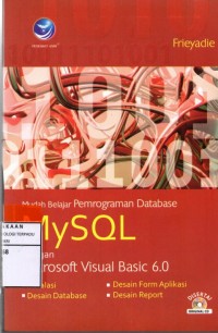 Mudah belajar pemrograman database mysql dengan microsoft visual basic 6.0
