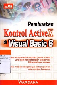 Image of Pembuatan kontrol active X di visual basic 6