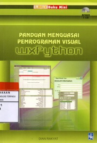 Image of Panduan menguasai pemrograman visual wxpython