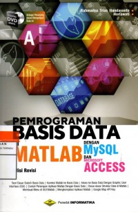 Pemrograman Basis Data di Matlab dengan MySql &  Microsoft Access