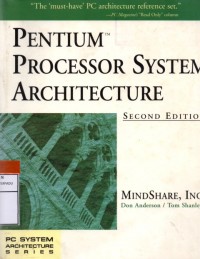 Pentium processor system architecture