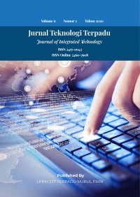 Jurnal teknologi terpadu : journal of integrated technology (Jurnal vol. 6, no. 2, tahun 2020)