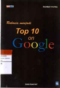 Rahasia menjadi top 10 in google